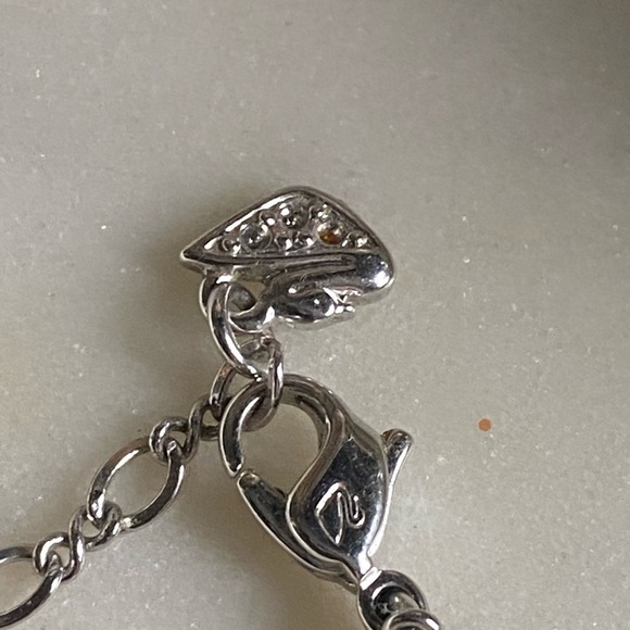 Swarovski Ginger lock and key necklace stamped - Picture 5 of 11